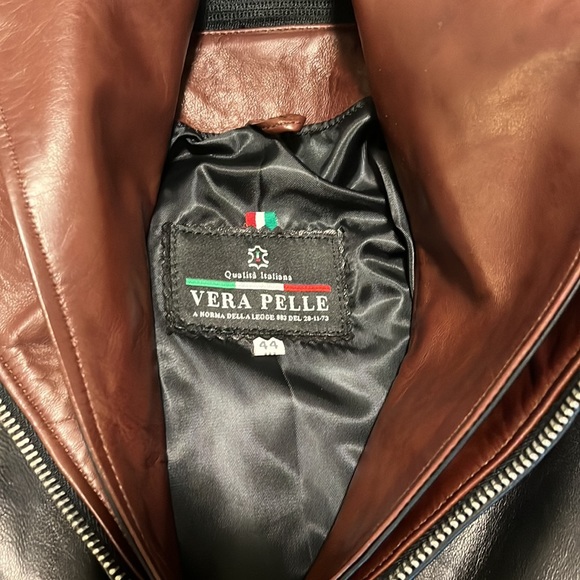 Vera Pelle women’s hooded leather jacket - Picture 3 of 5